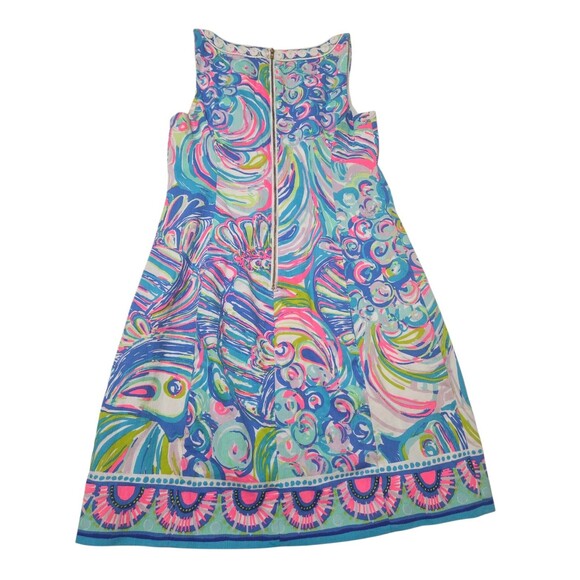 Lilly Pulitzer Gabby Shift Dress Guilty Pleasure Print Women's 00 EUC! B8.1 - Picture 13 of 16